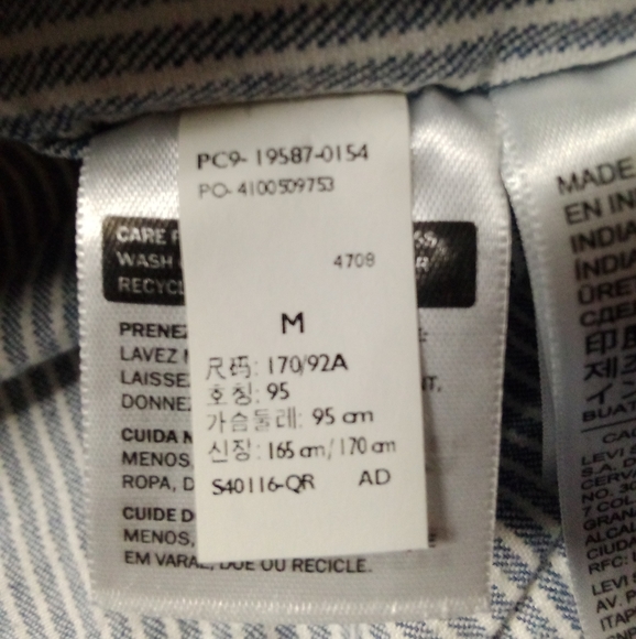 Levi's San Francisco relaxed fit M. - Picture 5 of 5